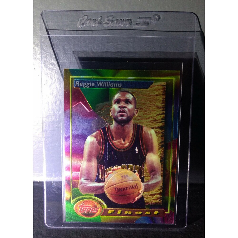 1993-94 Topps Finest Reggie Williams #17 Basketball Card